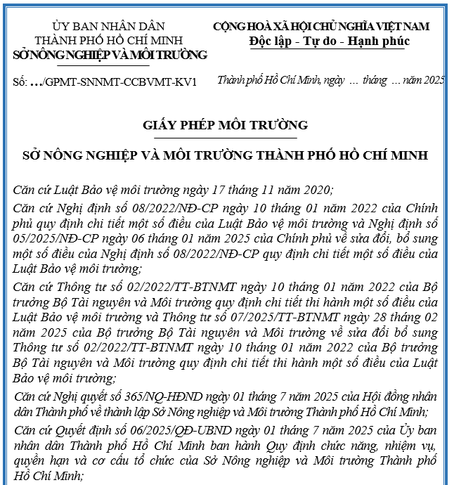 Giấy phép mội trường - Quy trình cấp phép 5 word image 10390 5