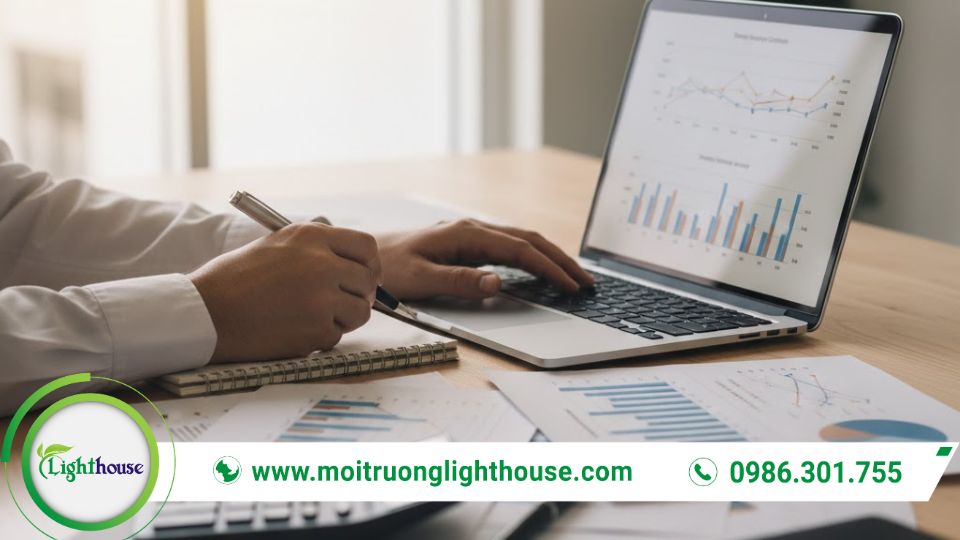 Thu thập và đối chiếu dữ liệu năng lượng để lập kiểm kê phát thải khí nhà kính theo quy trình chuẩn.