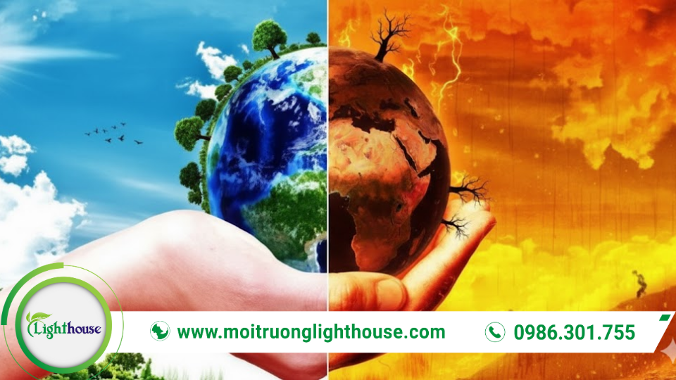 Sự cố môi trường là gì? Định nghĩa, nguyên nhân và hậu quả 1 Sự cố môi trường là gì? Hình ảnh minh họa tác động làm thay đổi môi trường sống và khí hậu toàn cầu.