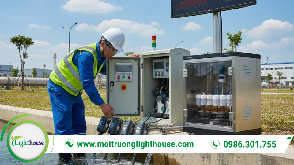 Hệ Thống Quan Trắc Tự Động Nước Thải: Giải Pháp Quản Lý & Xử Lý Nước Thải Hiện Đại.