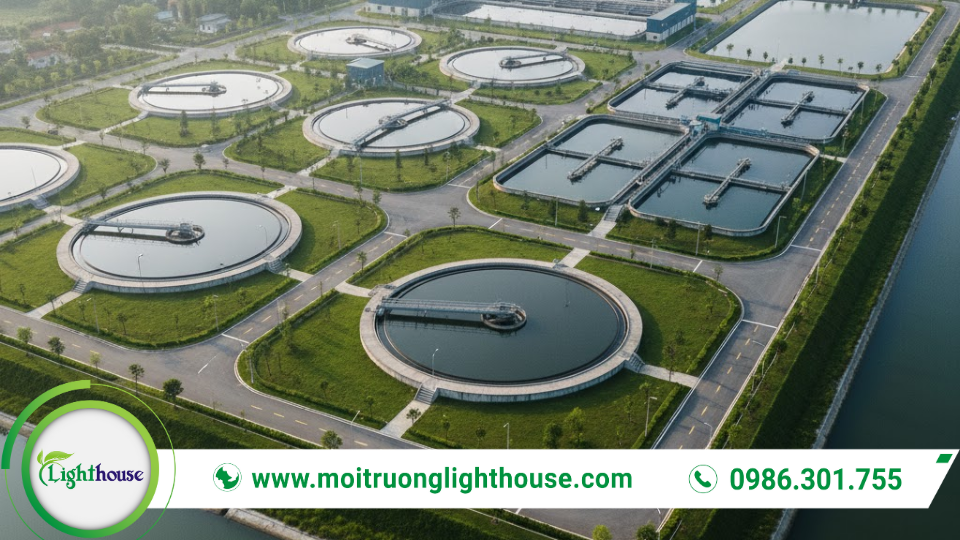 Công nghệ xử lý nước thải hiện đại: Giải pháp cho môi trường bền vững 1 Công nghệ xử lý nước thải hiện đại tại nhà máy xử lý nước thải, tối ưu loại bỏ chất ô nhiễm và bảo vệ môi trường