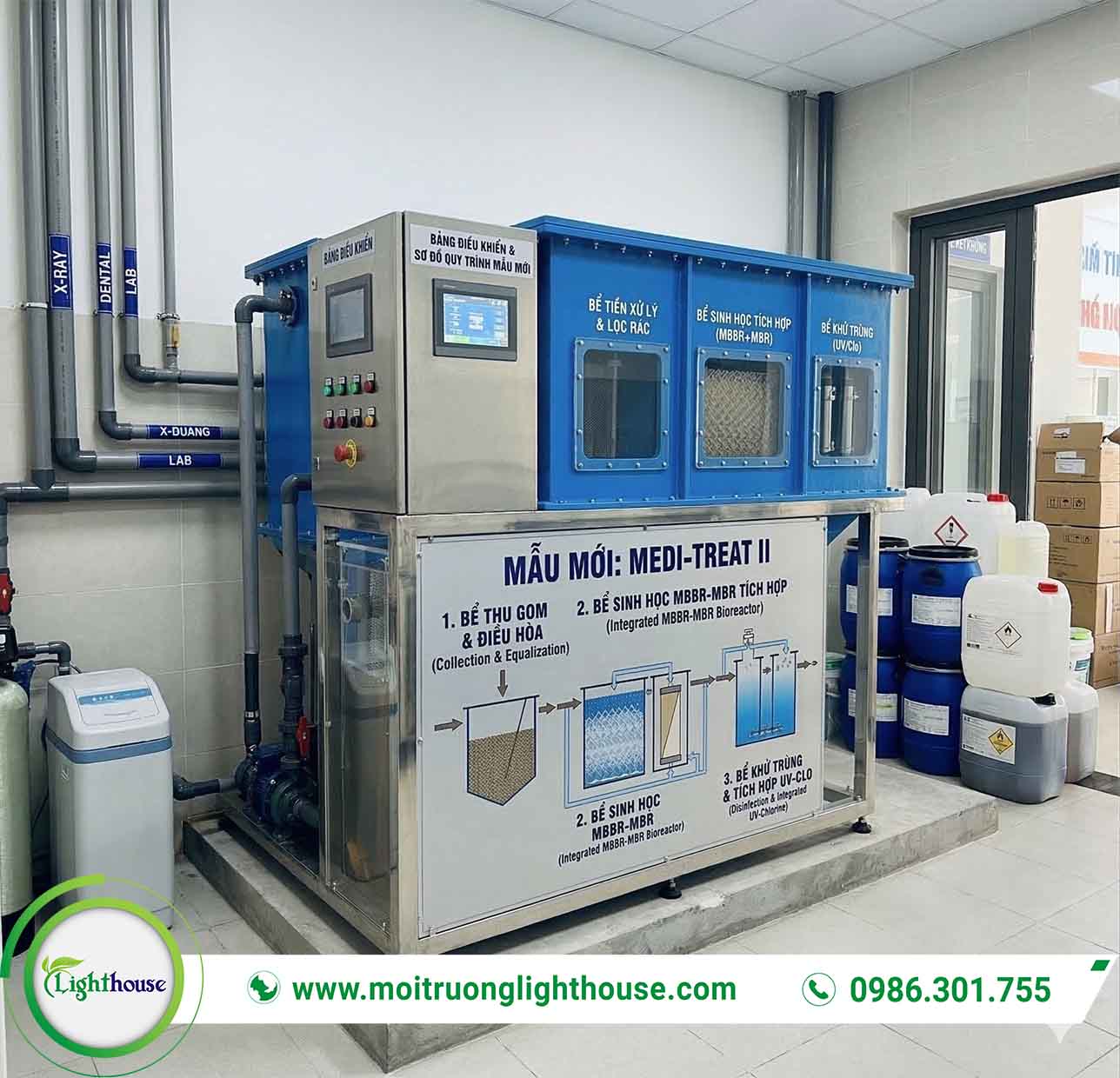 Module Xu Ly Nuoc Thai Y te