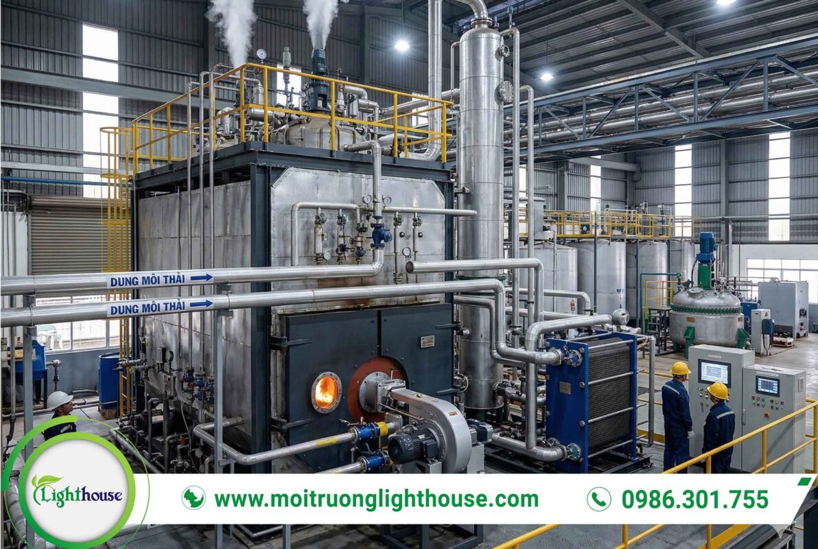 Xử Lý Hơi Dung Môi Hiệu Quả – Giải Pháp Toàn Diện Từ Công Ty Môi Trường Lighthouse 7 xu ly hoi dung moi