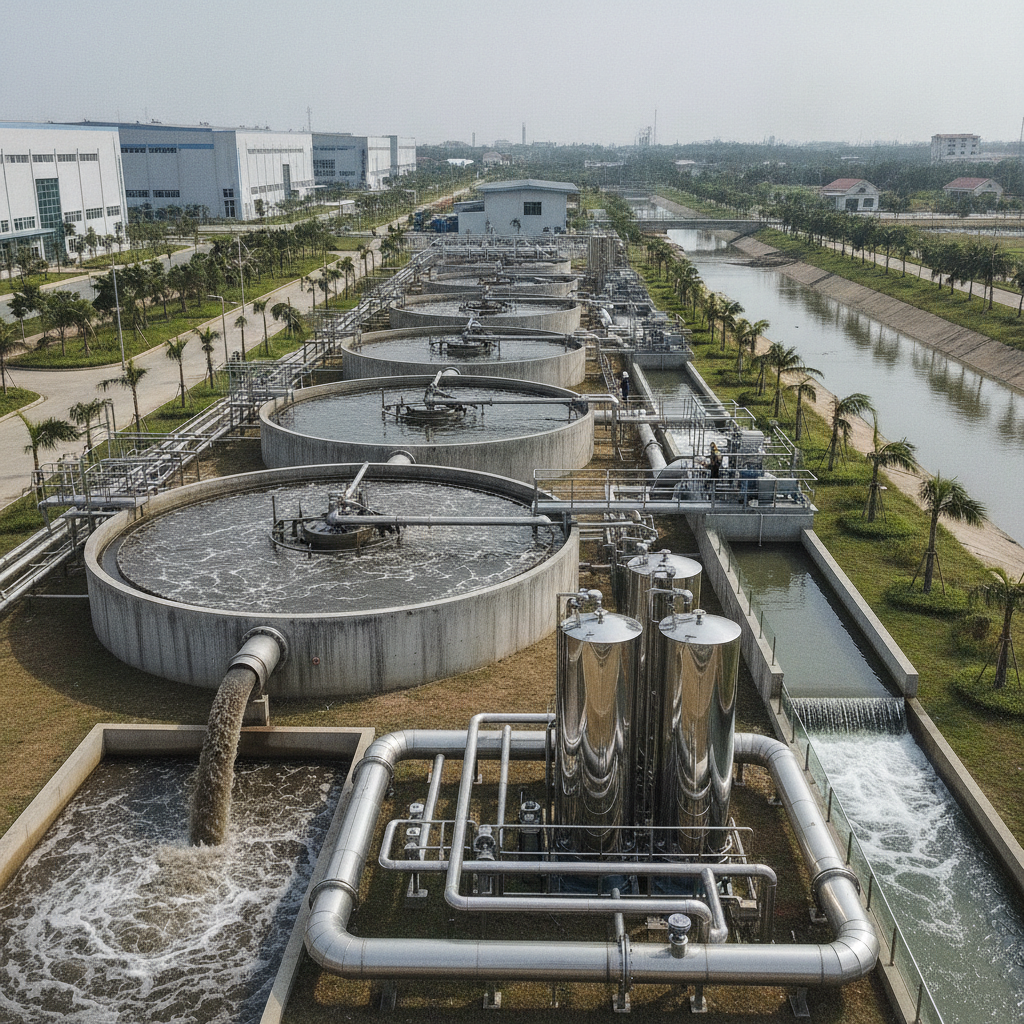 Xử Lý Nước Thải Công Nghiệp: Công Nghệ, Quy Trình & Tuân Thủ Pháp Luật 1 xu ly nuoc thai cong nghiep cong nghe quy trinh phap luat