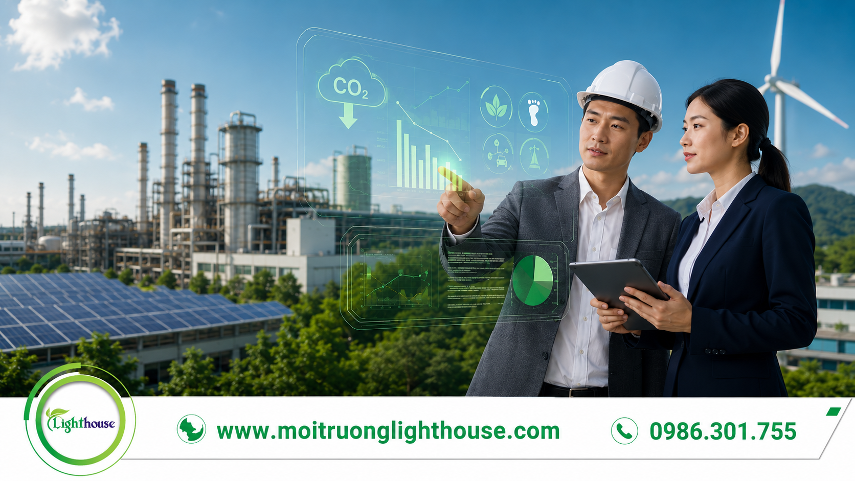 Kiểm kê khí nhà kính Scope 1 Scope 2 Scope 3 trong quy trình giảm phát thải doanh nghiệp