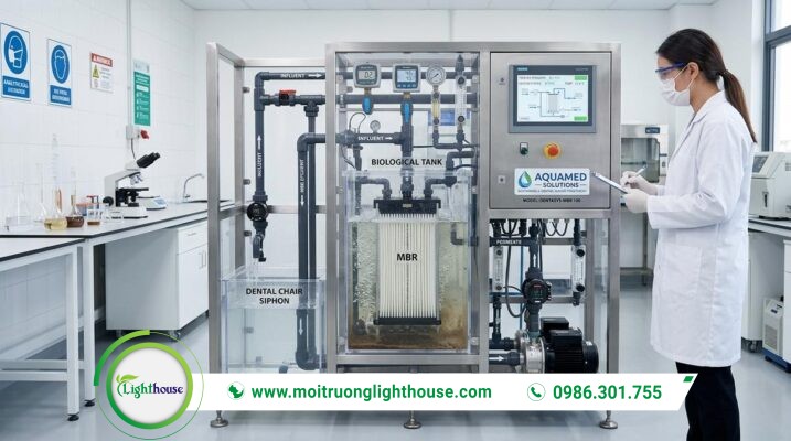 Công nghệ xử lý nước thải nha khoa tối ưu, đạt chuẩn QCVN 01