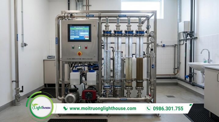Công nghệ xử lý nước thải phòng khám tối ưu đạt chuẩn Sở Y tế 01