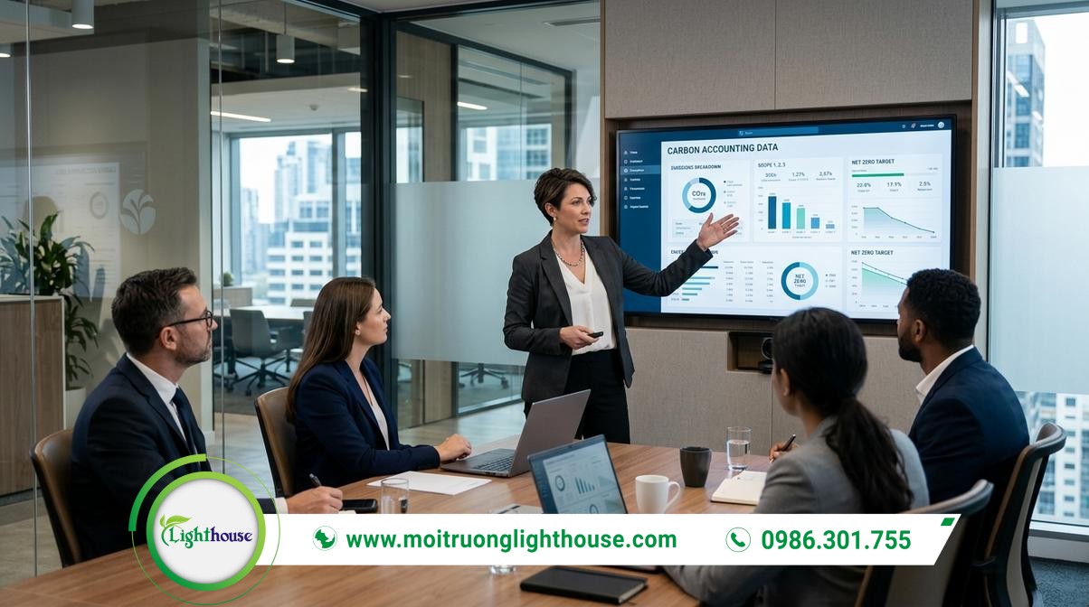 Giải pháp giảm phát thải khí nhà kính tối ưu cho doanh nghiệp