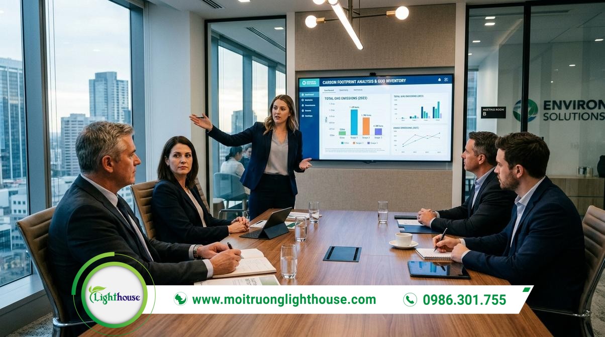 Giải pháp giảm phát thải khí nhà kính cho doanh nghiệp hiệu quả