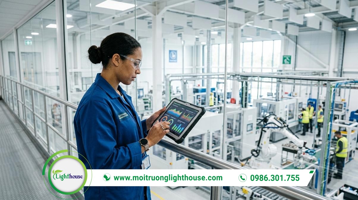 Giảm carbon trong sản xuất: Giải pháp tối ưu cho doanh nghiệp