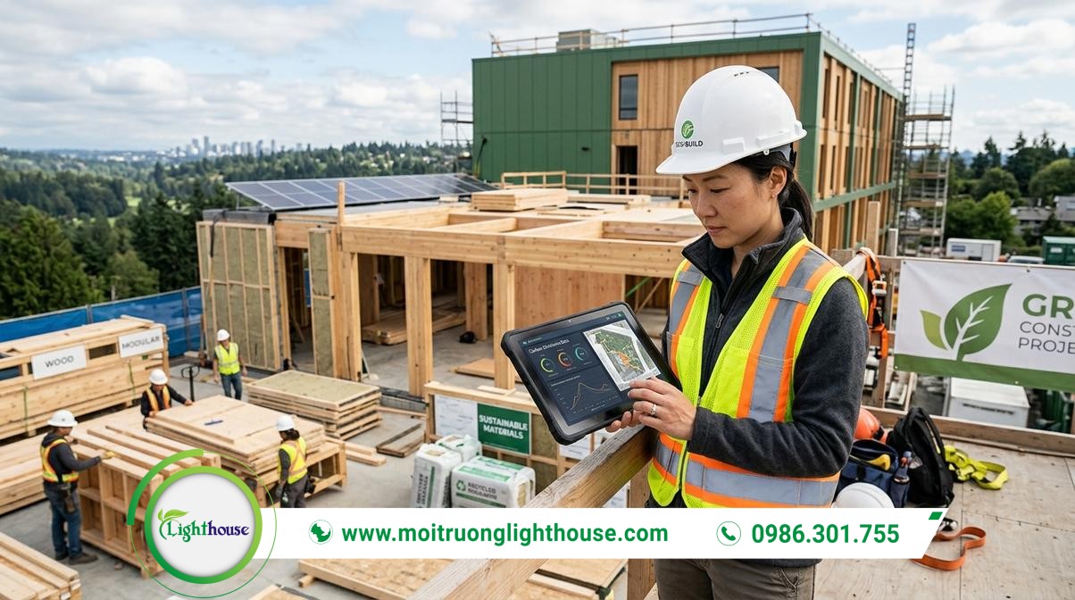 Giảm Phát Thải Khí Nhà Kính Ngành Xây Dựng: Hướng Dẫn Thực Thi
