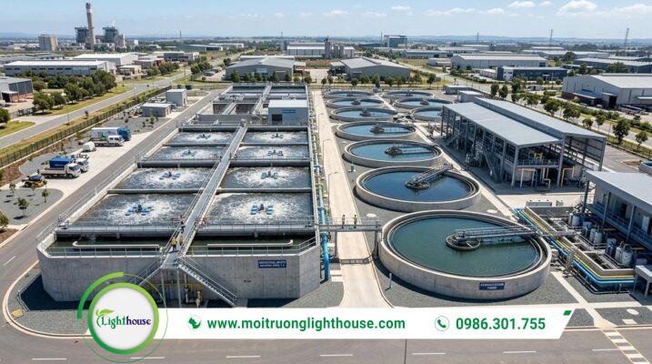Hệ thống xử lý nước thải khu công nghiệp: Tiêu chuẩn & Quy trình 01
