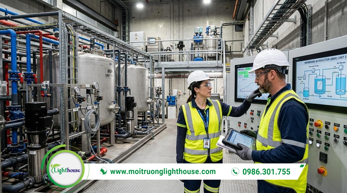 Hệ thống xử lý nước thải khu công nghiệp: Tiêu chuẩn & Quy trình