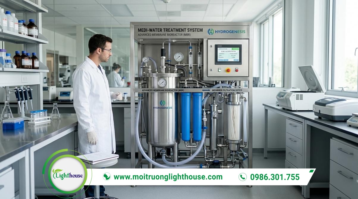 Hệ thống xử lý nước thải phòng khám: Quy chuẩn & Công nghệ tối ưu 01