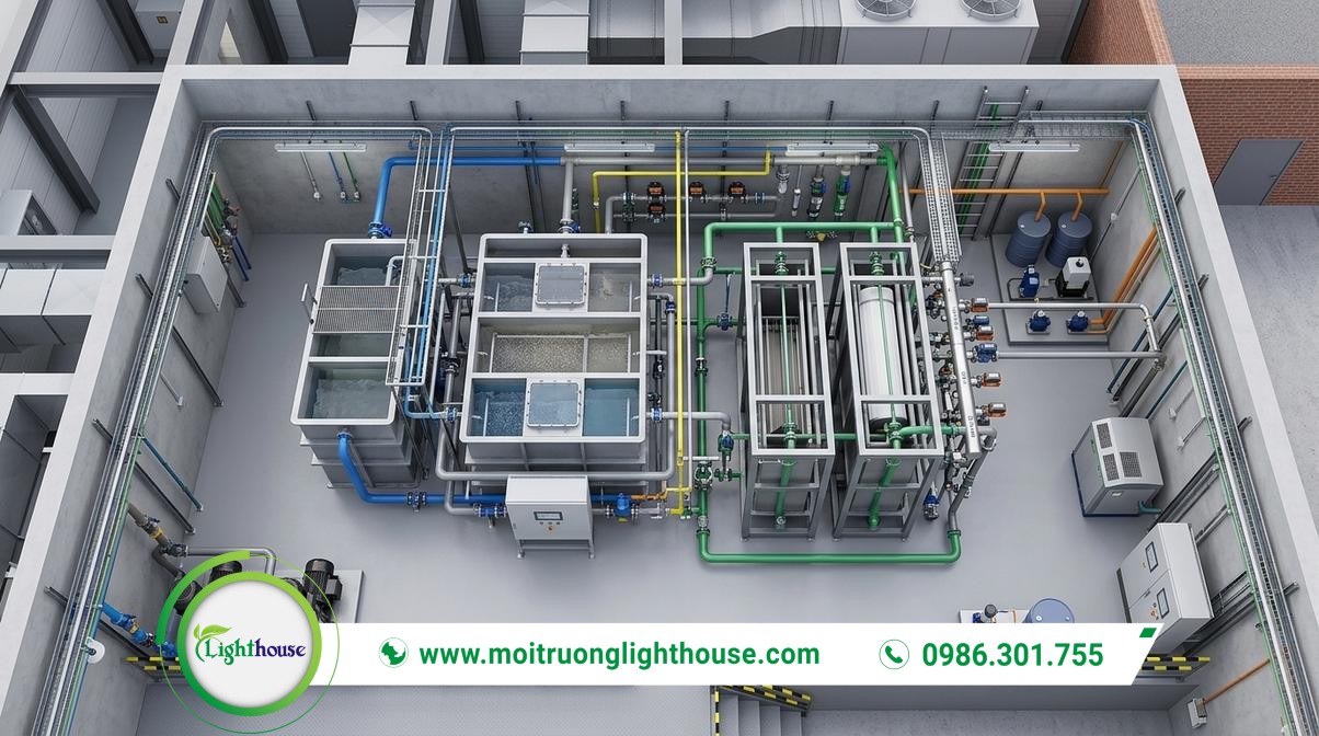 Lắp đặt module xử lý nước thải đạt chuẩn QCVN mới nhất