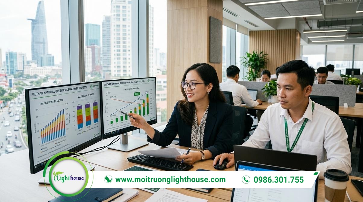 Mẫu báo cáo kiểm kê khí nhà kính mới nhất và hướng dẫn lập chuẩn 01