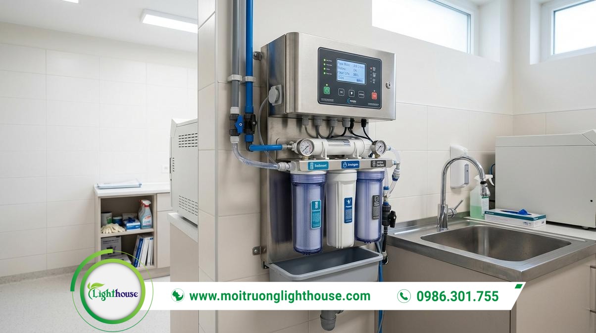 Máy xử lý nước thải dental đạt chuẩn QCVN 28:2010/BTNMT 01