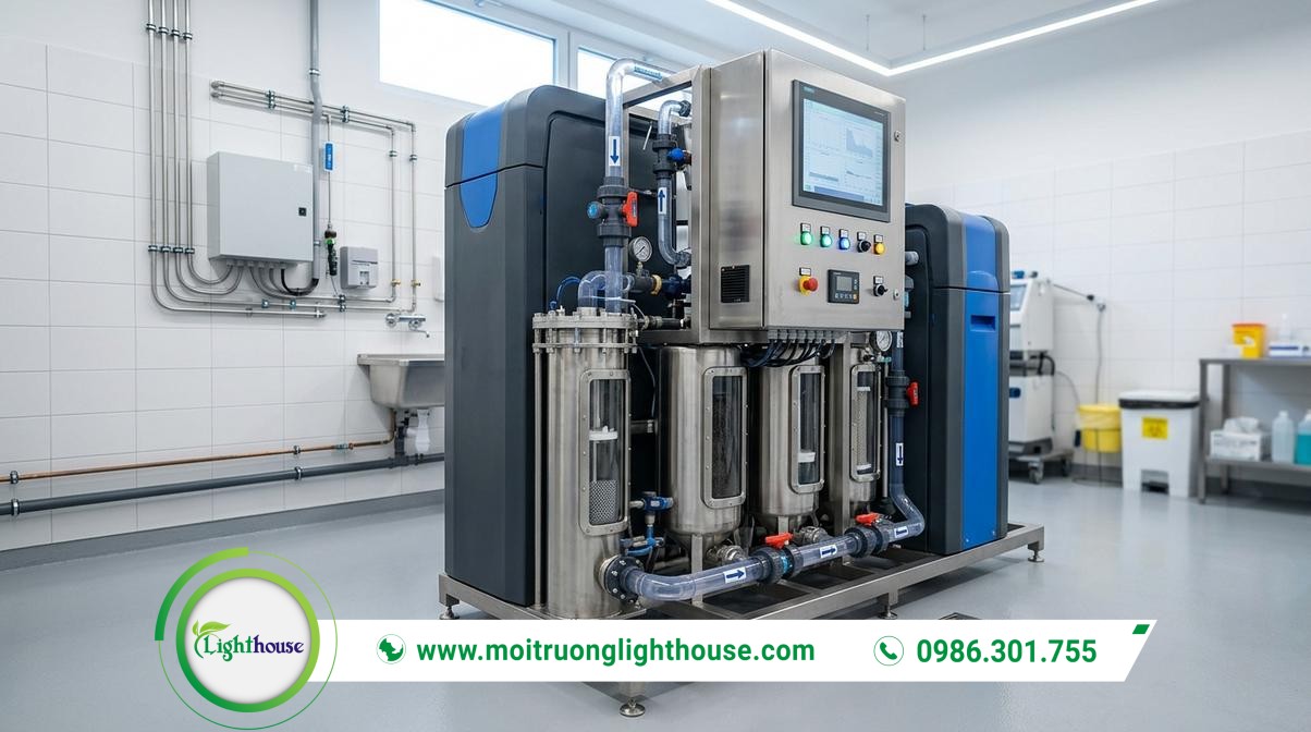 Máy xử lý nước thải y tế: Lựa chọn tối ưu đạt chuẩn QCVN 40:2025 01