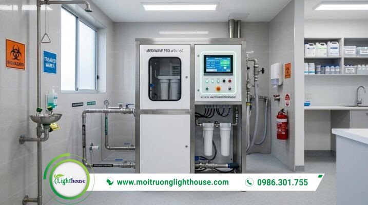 Máy xử lý nước thải y tế mini: Giải pháp đạt chuẩn cho phòng khám 01