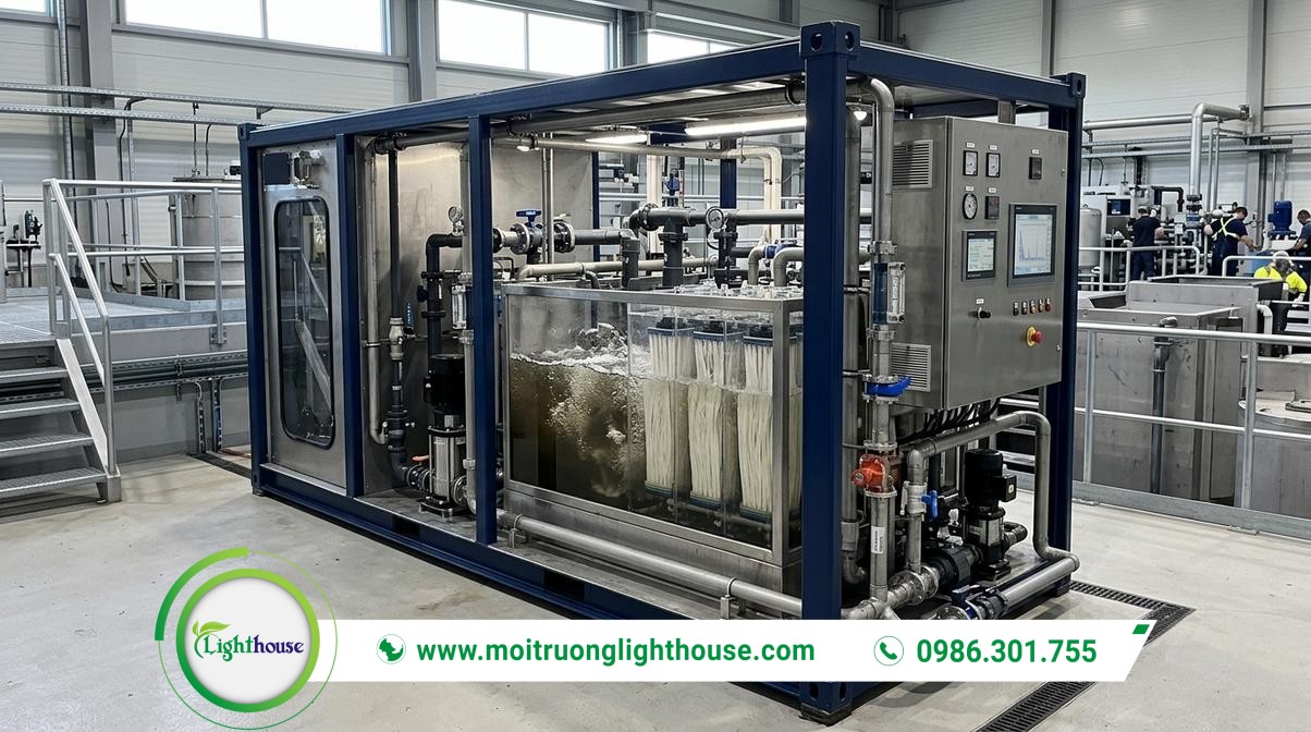Module xử lý nước thải công nghiệp: Giải pháp tối ưu QCVN 40:2025/BTNMT