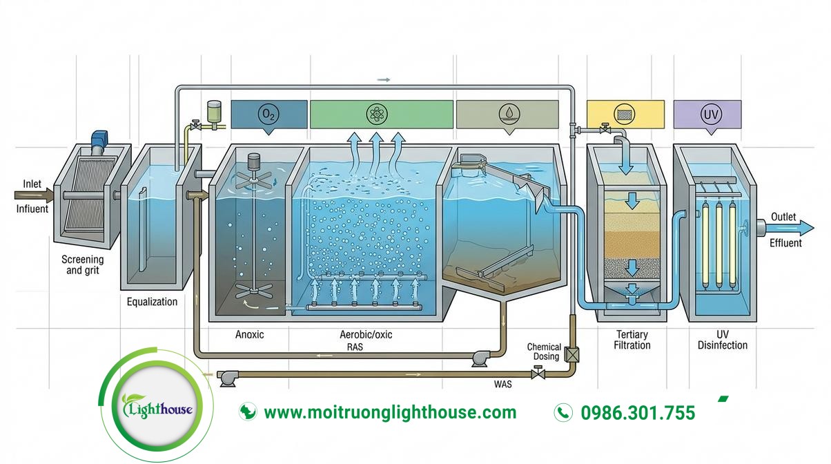 Module Xử Lý Nước Thải Hợp Khối: Giải Pháp Tối Ưu Diện Tích