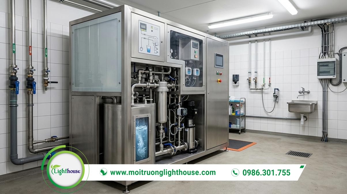 Module Xử Lý Nước Thải Phòng Khám: Đạt Chuẩn QCVN 40:2025/BTNMT 01