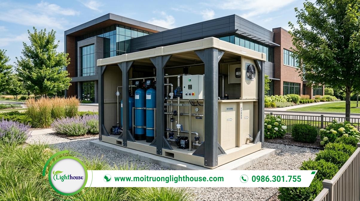 Module Xử Lý Nước Thải Sinh Hoạt Hợp Khối Chuẩn QCVN 14:2025 01
