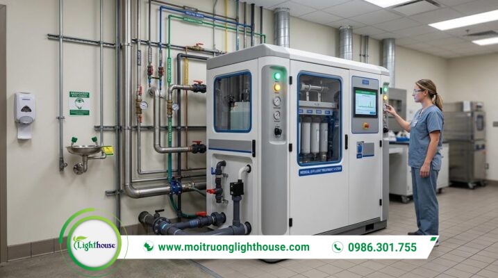 Module xử lý nước thải y tế đạt chuẩn QCVN mới nhất 01