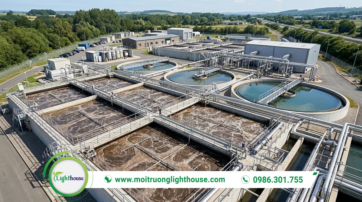 Nguyên lý hệ thống xử lý nước thải đạt chuẩn QCVN mới nhất 01